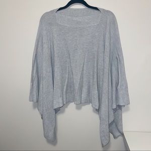 Lululemon Forward Flow Cape Sweater - Medium Gray